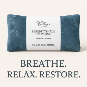 Serenity shade eye pillow